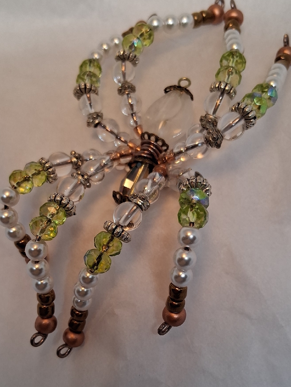 BEADED SPIDER SUNCATCHER